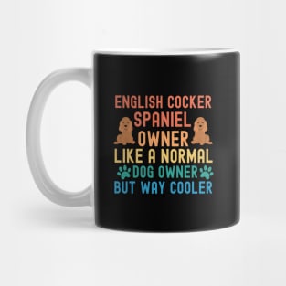 English Cocker Spaniel Owner Mug